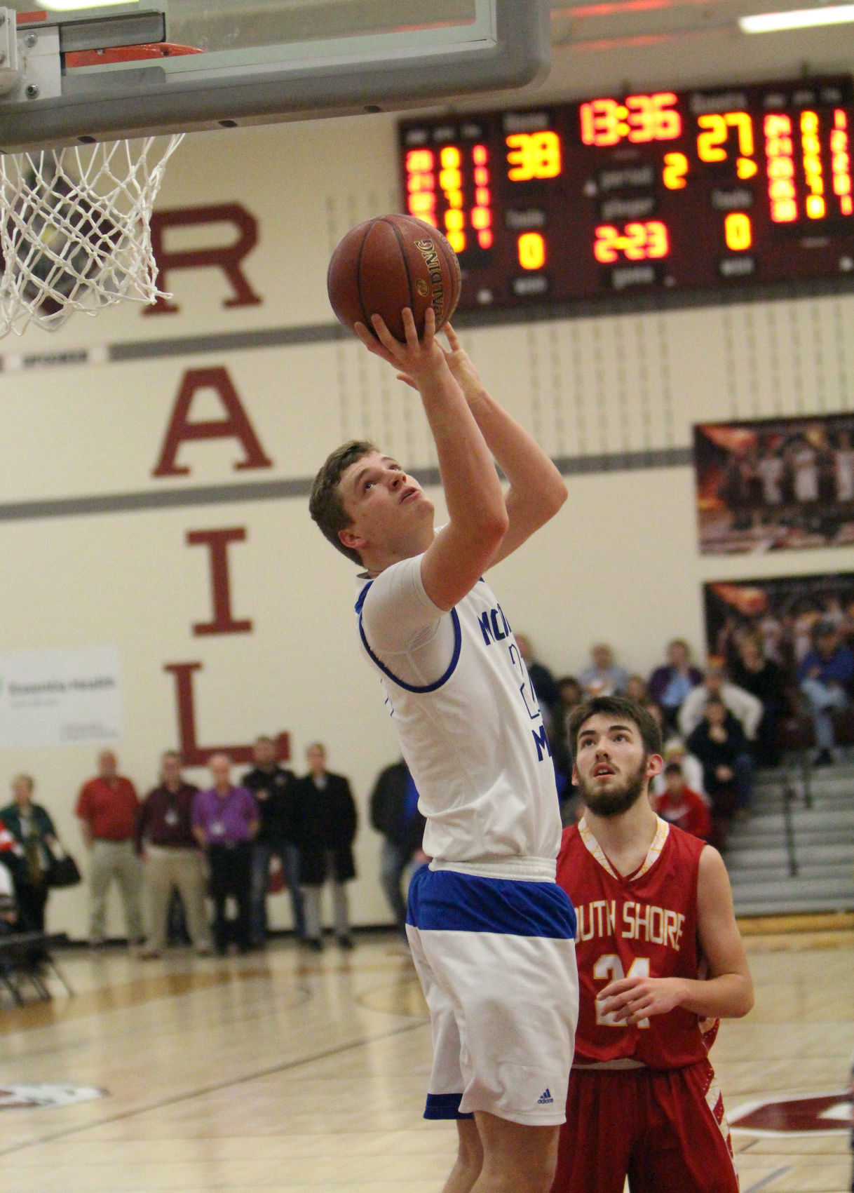McDonell boys basketball vs South Shore at Spooner 3-10-18